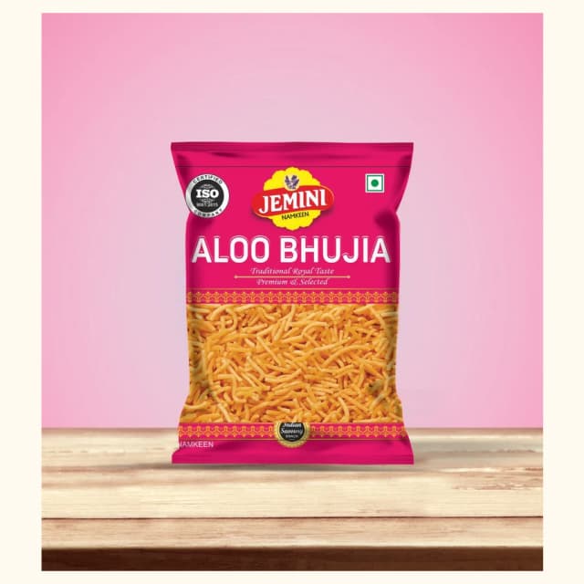 Jemini aloo bhujia