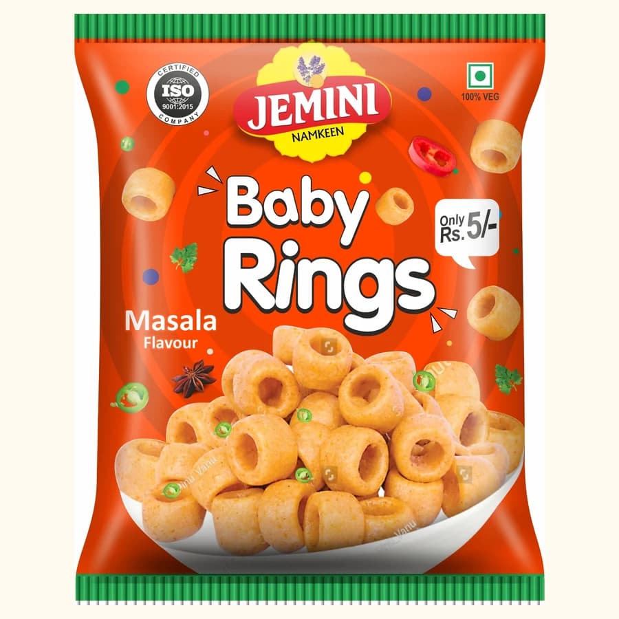 Jemini Baby Rings – Masala Flavour