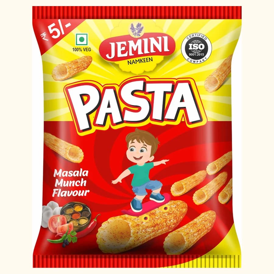 Jemini Pasta (Masala Munch Flavour)