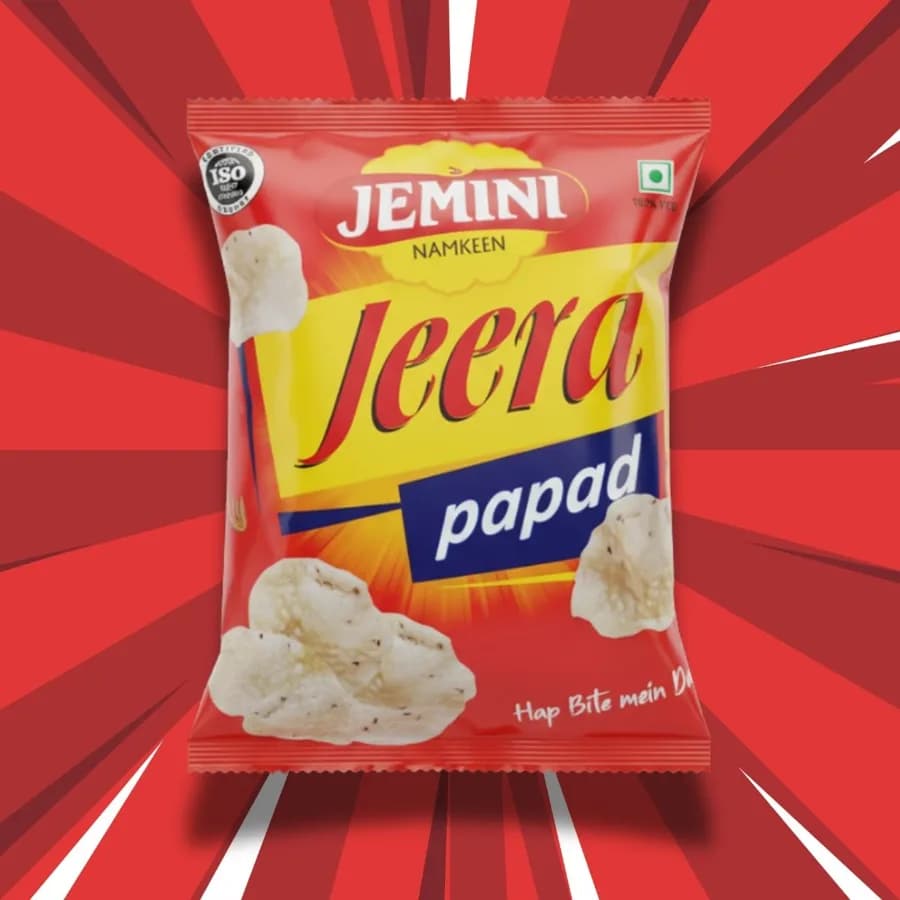 Jemini Jeera Papad
